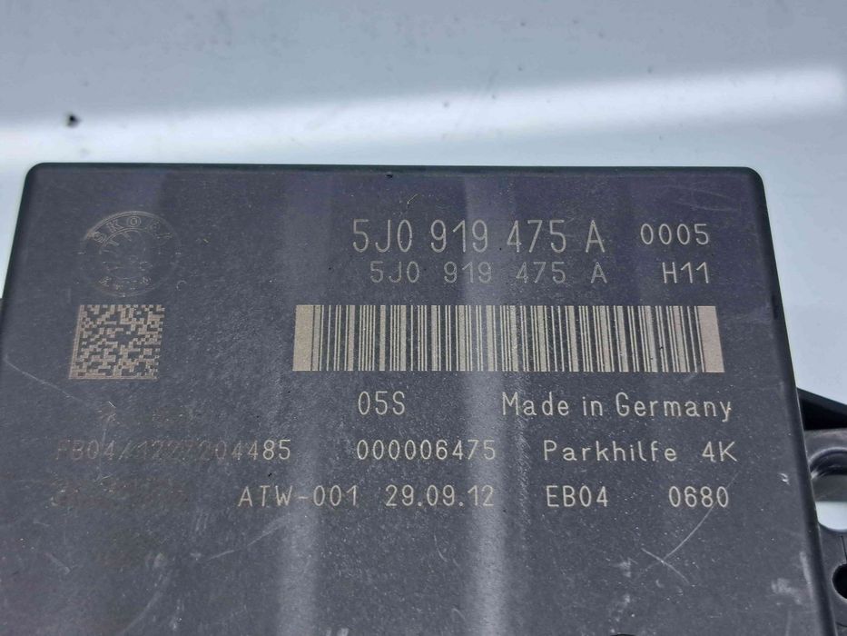 Modul senzori parcare  Skoda Octavia 2 (1Z3) [Fabr 2004-2013] 5J09194
