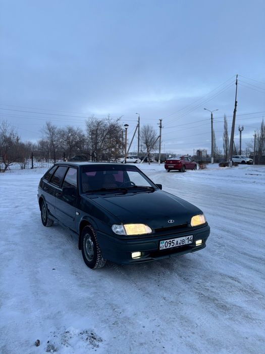 Ваз 14 на полном ходу.