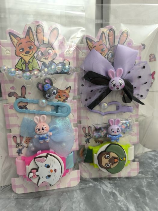 Продам набор заколок зверополис