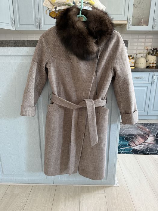 Пальто зимнее б/у