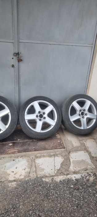 Оригинални джанти 17 ки за VW с Летни  Continental 225/45/17  Дот 2022