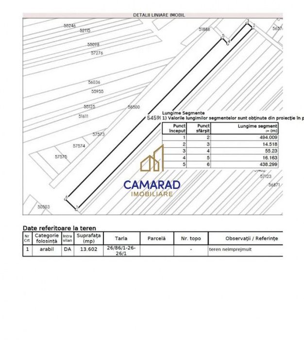 Teren intravilan 13.602 mp | Dragomiresti Vale | Sos. de Centura