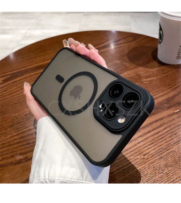 Iphone 16 / 16 PRO / 16 PLUS / 16 PRO MAX - Husa Magsafe Hybrid Mata