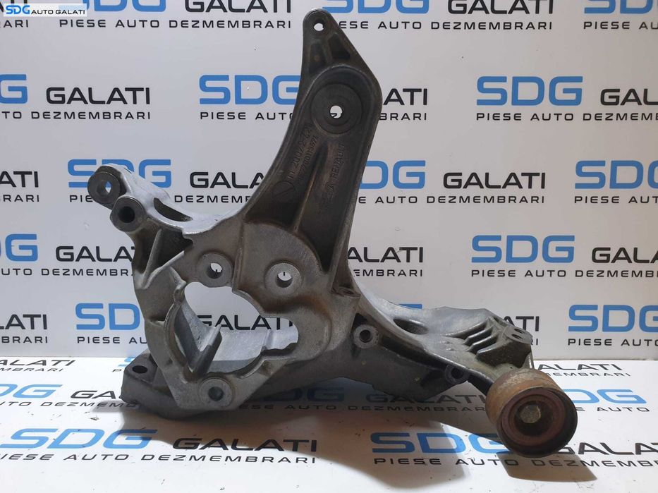 Suport Alternator Accesorii Motor cu Rola Intizatoare Curea Renault Scenic 1 1.9 DCI 1997 - 2003 Cod 7700113574