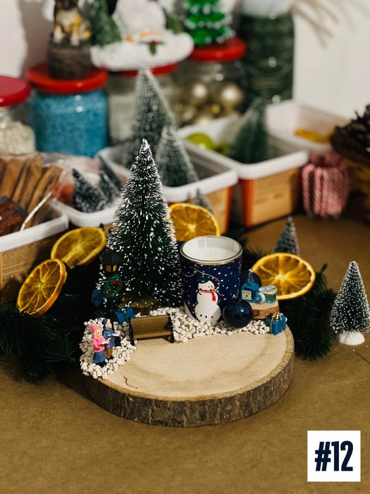 Ръчно изработени свещи от естествени материали - различни модели