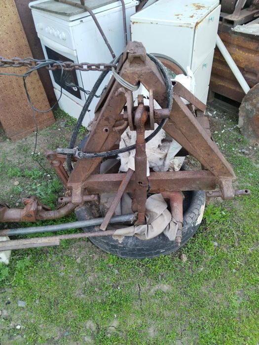 Трактор Телеги бочка грабли