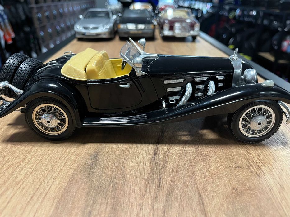 BBURAGO метална колекционерски  модел MERCEDES BENZ 500K 1936 г. 1:18