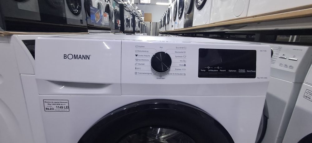 Masina de spalat Bomann 8kg import Germania Garanție GL23