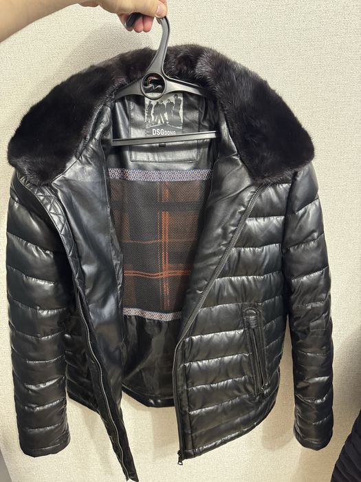 Куртка кожаная