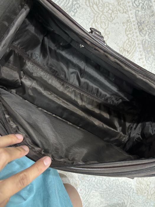 Дорожная сумка чемодан эко кожа