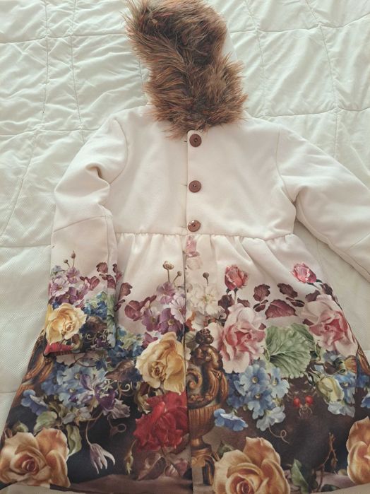 Детска зимна рокля и палто