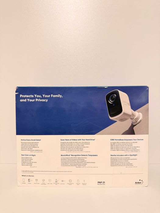 Sistem de supraveghere video eufyCam 3C S300, 4K Ultra HD, 8.3 MP