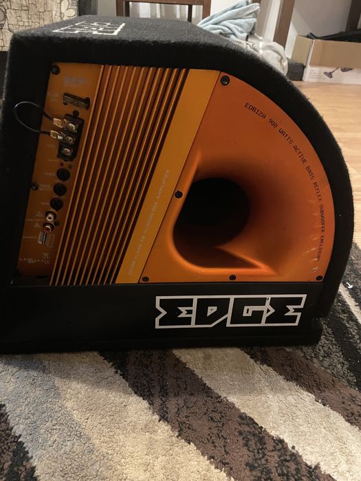 Subwoofer activ EDGE 900W , bass puternic , 12 inch