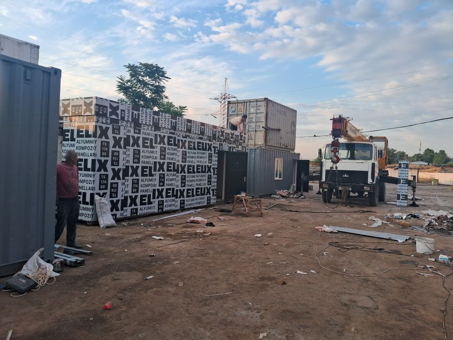 Контейнер домик kontener magazin ofis жилые контенер