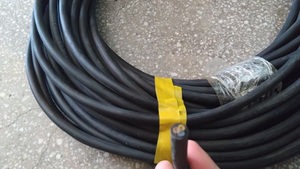 Cablu cauciucat 3G1.5 /50 m