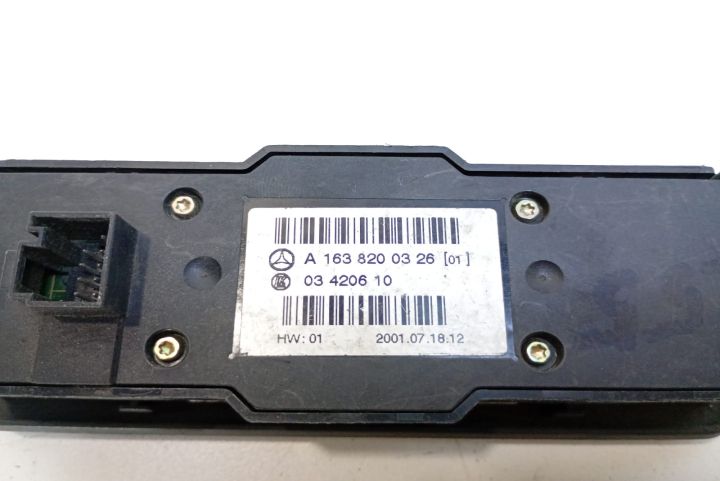 Panou comanda geamuri A1638200326 Mercedes-Benz ML W163 (facelift) se