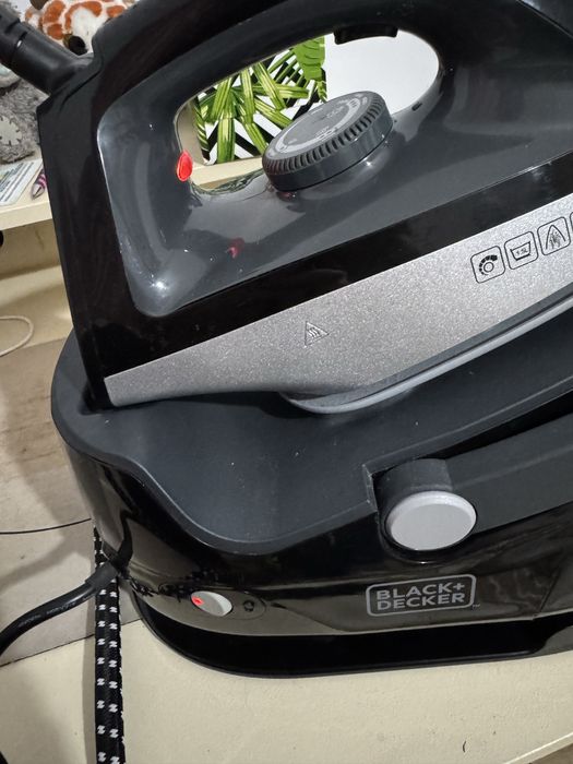 Fier de calcat cu abur+statie