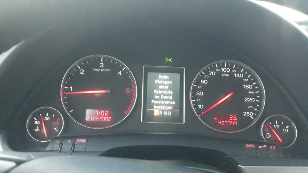 Ауди А4 2.5ТДИ / Audi A4 B6 2.5TDI 114 kw САМО НА ЧАСТИ