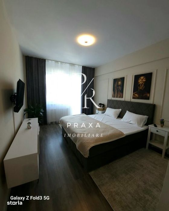 Apartament, 2 camere, complet mobilat si utilat, parcare, zona strada