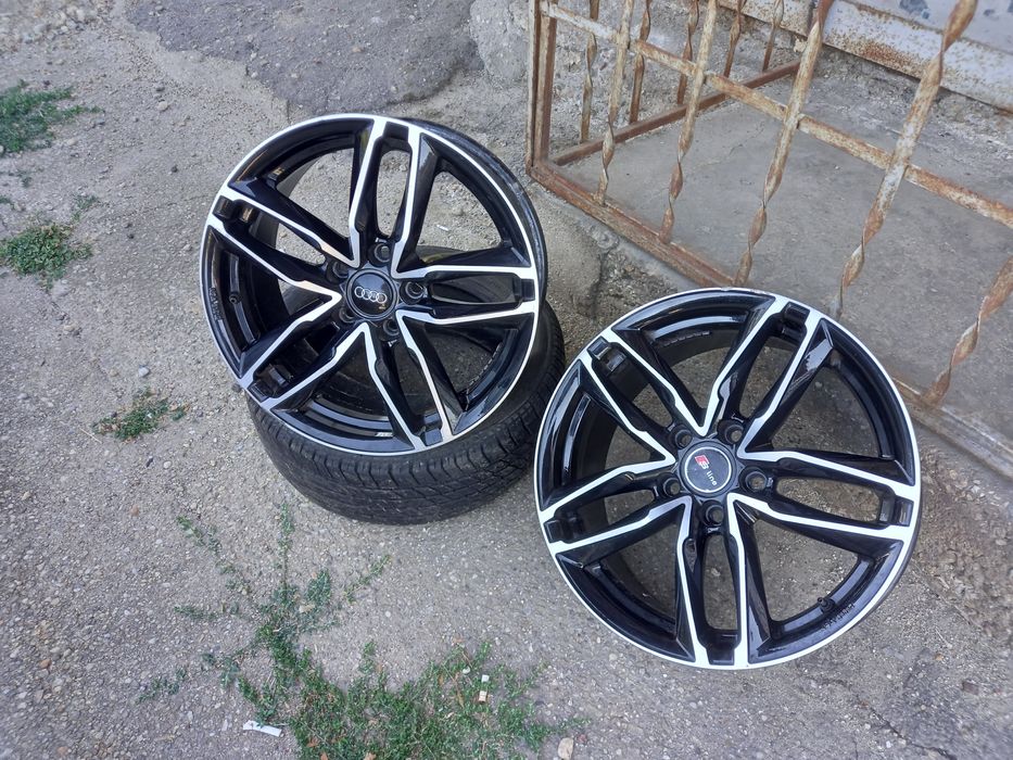 Vând Jante R17 (Rezerva) Audi, Vw, Skoda 5X112 butuc 66.6 (2 bucati)