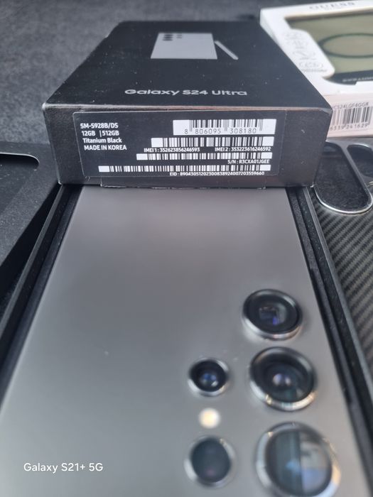 Samsung Galaxy S24 Ultra 512gb ca și nou full box