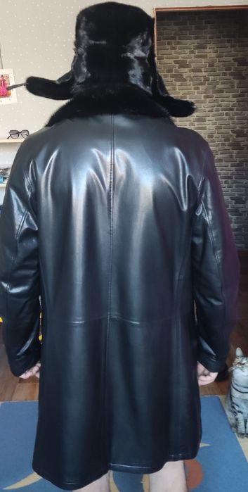 Дублёнка  натуральная кожа