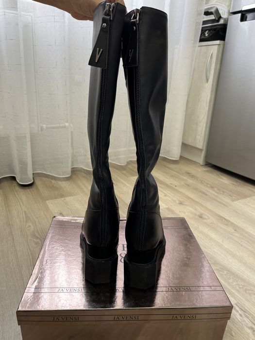 Сапоги кожаные зимние новые