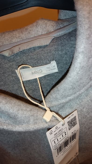 MANGO ново детско палто, 11-12 години