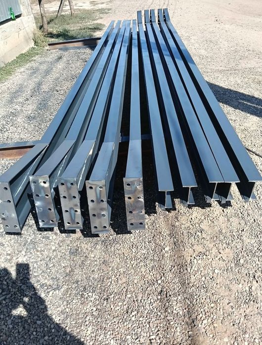 Vând 4ferme metalice la 6m din ipe140 și 8stalpi la4m