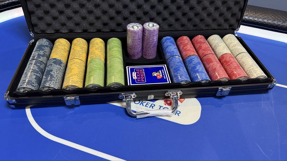 Set jetoane poker "The Dead Presidents" - 600 pcs
