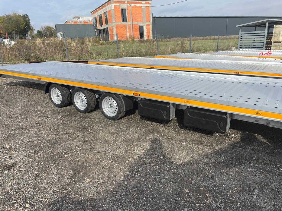 Trailer GROMEX 3 AXE 3500KG-2025(nou) cu VDI-Pret cu TVA