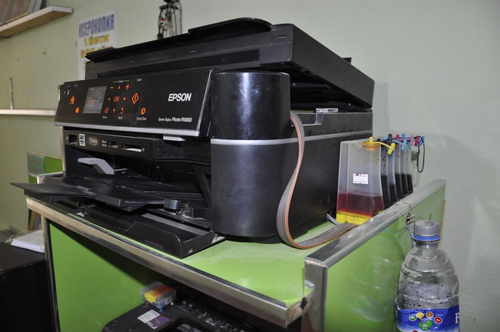 EPSON PX660  6 ХИЛ   РАНГЛИ ПРЕНТИР  СОТИЛАДИ
Расм чиқаради, Ксерокопи