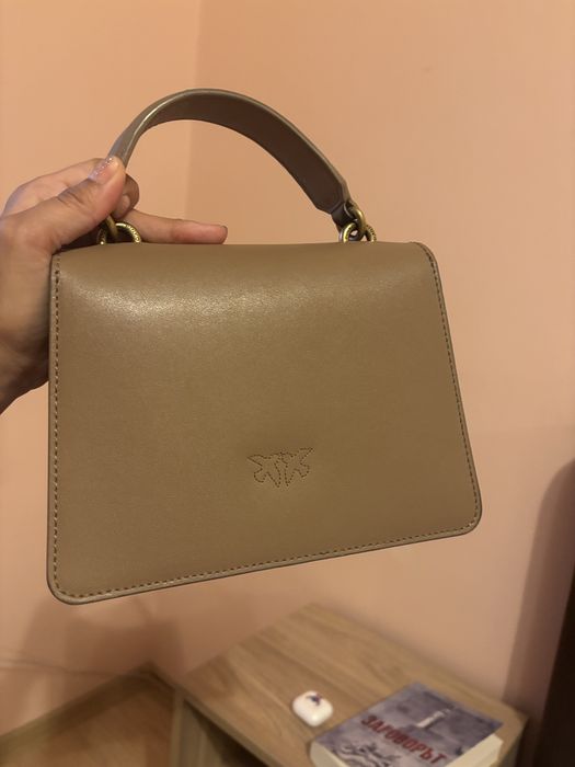 Чанта Pinko кафява