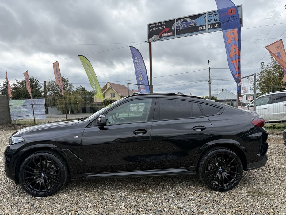Bmw X6 3.0D MildHybrid  Panorama M pachet Garantie 3Ani  Buy-Back