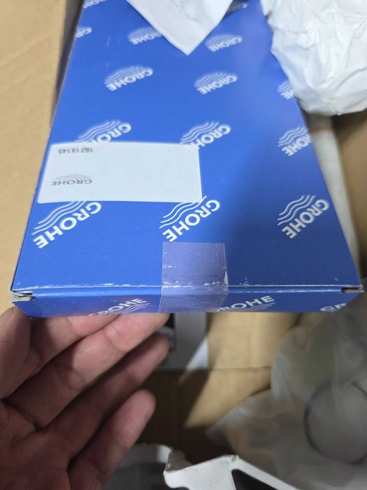 Baterie bucatarie cu dus extractibil Grohe Minta crom lucios