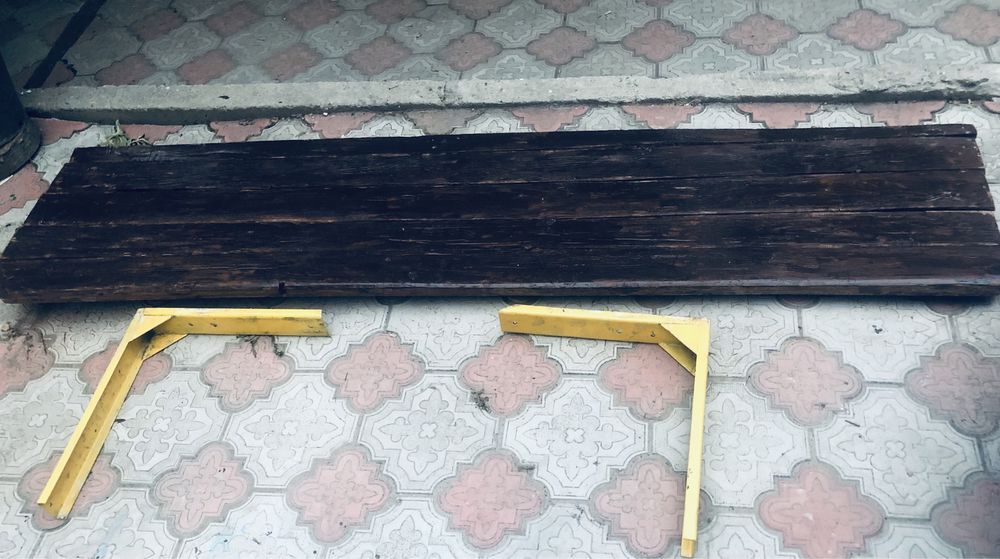 Лавка пристенная 2,20*55