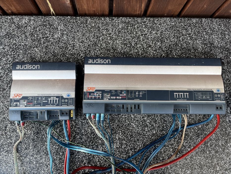 Amplificatoare Audison SRX + condensator + cabluri