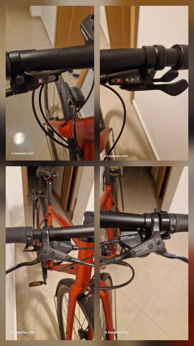 Transmisie completă 2x10 viteze Shimano Cues / Tektro