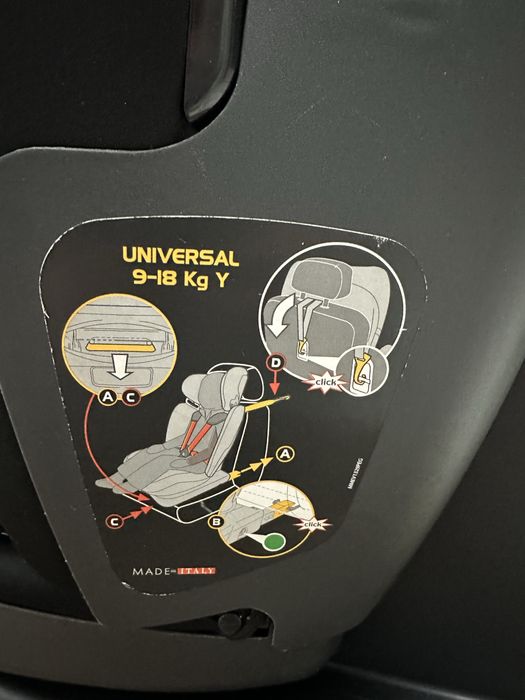 Scaun copil masina cu Isofix  Peg Perego 15-36kg+husa protectie