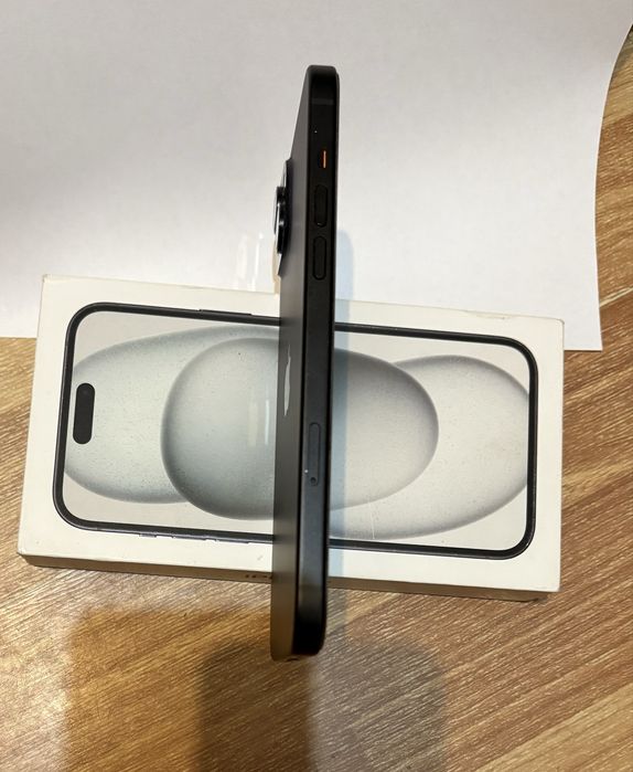 Смартфон Apple iPhone 15 Plus 128Gb черный Айфон 15 плюс