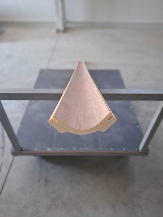 WPC Вътрешен объл ъгъл с клик система Canadian Oak CS-8383