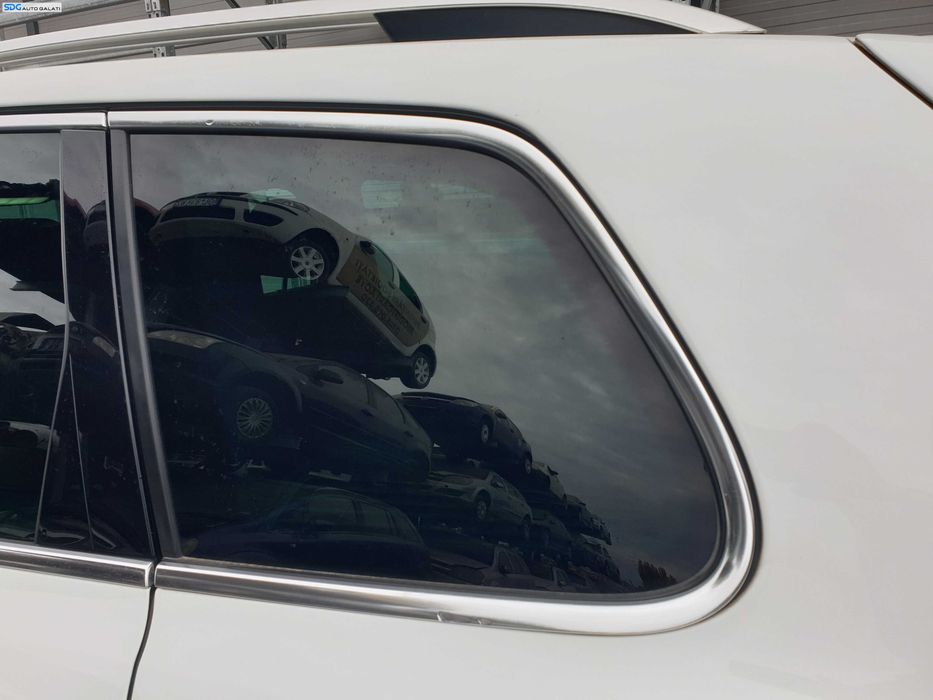 Geam Sticla Fix de pe Aripa Caroserie Stanga Spate Volkswagen Touareg 7P 2011 - 2018 [K9003]