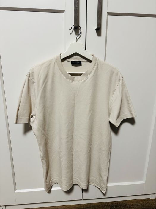 Tricou bej Massimo Dutti