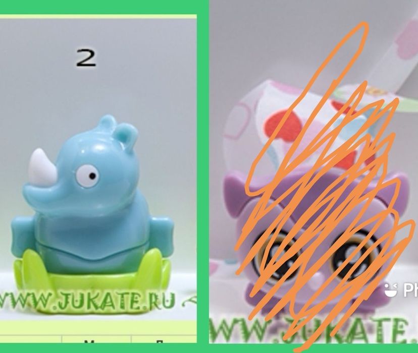 Киндер игрушки из разных серий.