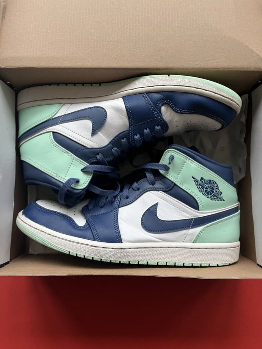 Air JORDAN 1 Mid “Blue Mint”  44.5 / Оригинал
