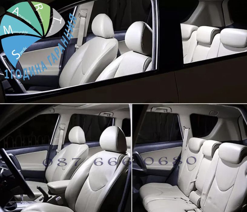 LED крушки Mercedes ML w163 w164 w166 плафон мерцедес интериор xenon