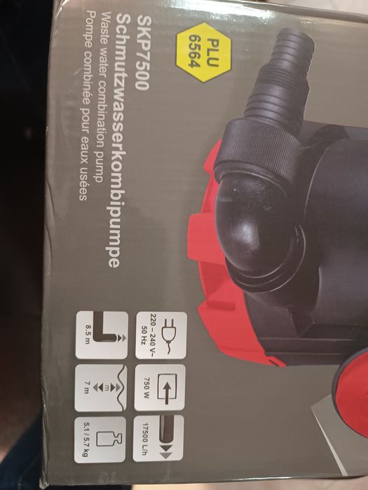 Потопяема помпа Scheppach Germany SKP7500, 750W