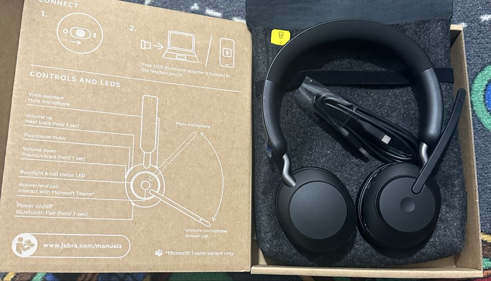 De vanzare Casti Jabra Evolve 2,56