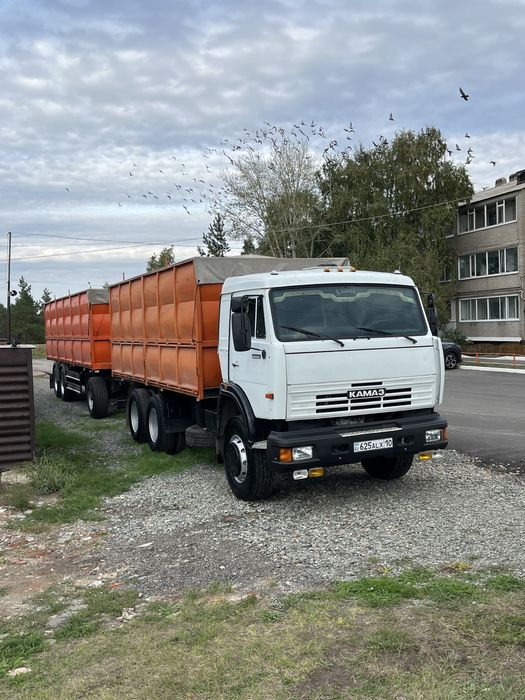 Камаз сцепка ЕВРО 2