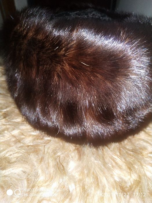 Шапка норковая...